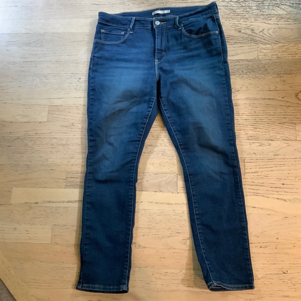 Levi's Classic Midrise Skinny Sz 14s